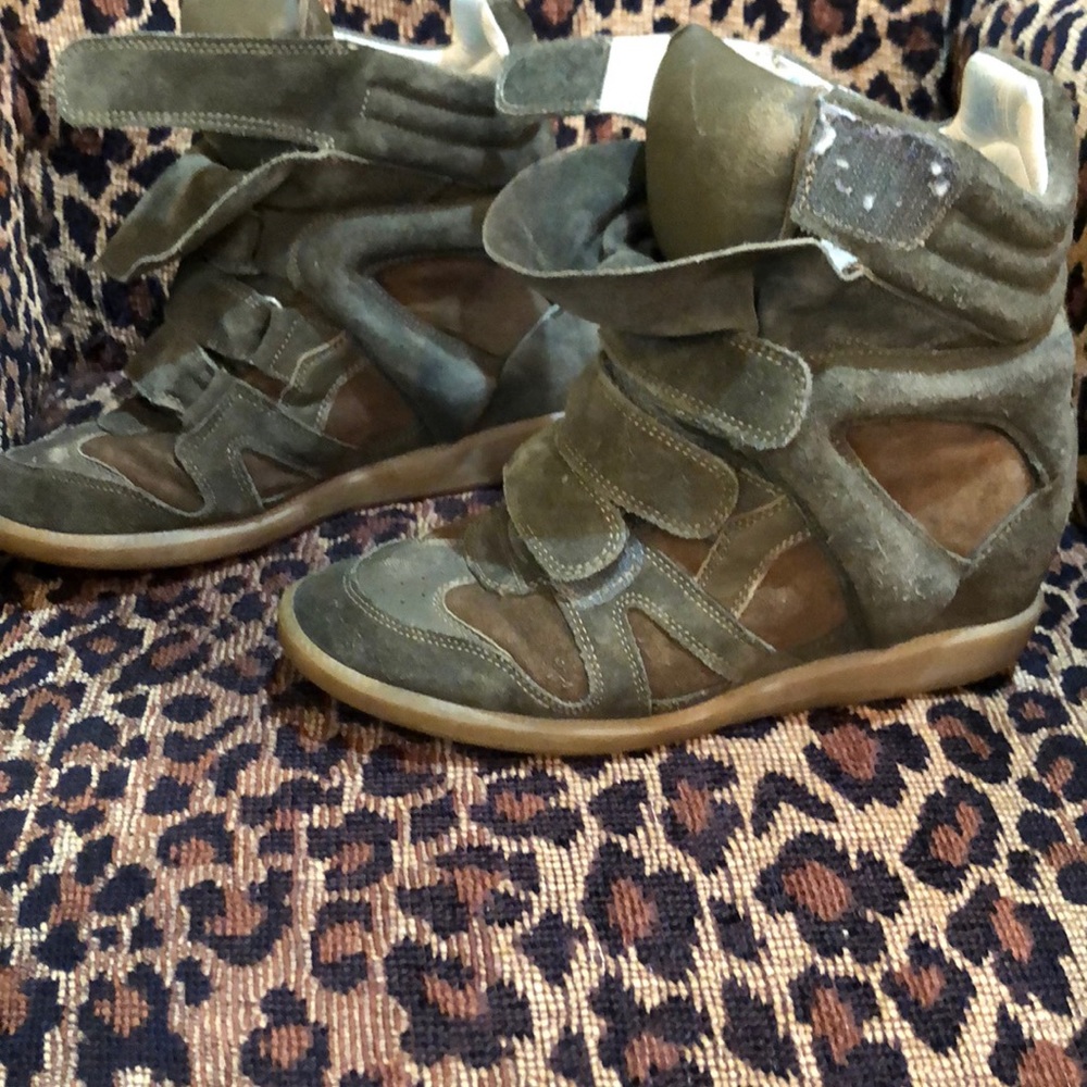 Sold -Isabel Marant wedge sneakers - Picture 5 of 8